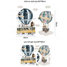 Last inn bildet i Galleri-visningsprogrammet, Wallsticker Blue Air Ballon