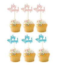 Last inn bildet i Galleri-visningsprogrammet, Cupcake pynt Oh Baby Glitter

