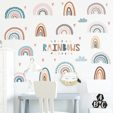Last inn bildet i Galleri-visningsprogrammet, Wallsticker Rainbows
