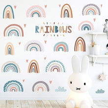 Last inn bildet i Galleri-visningsprogrammet, Wallsticker Rainbows
