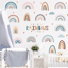Last inn bildet i Galleri-visningsprogrammet, Wallsticker Rainbows
